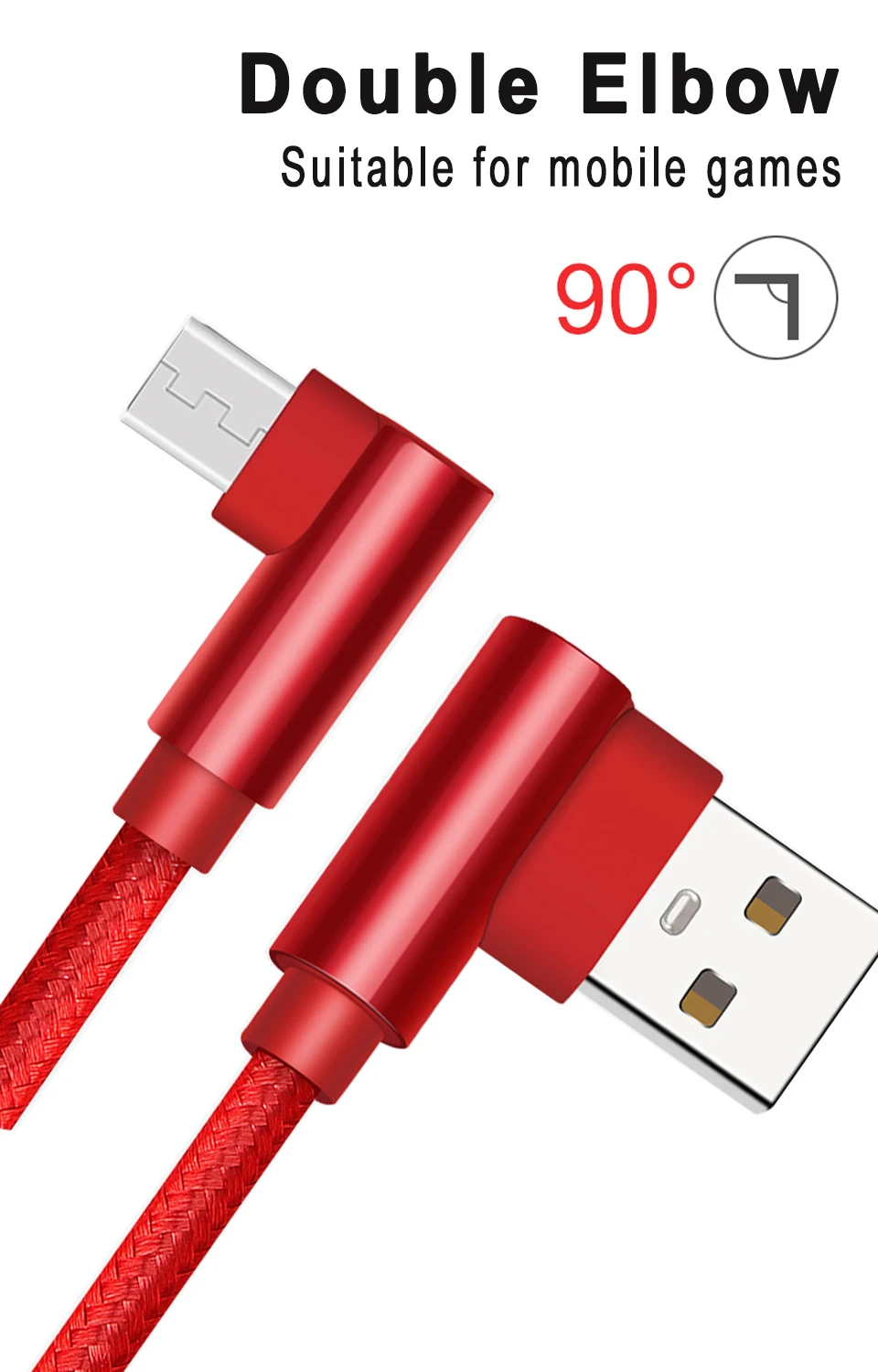 Вы первый Micro USB кабель 90 градусов провод для iPhone 8 X Micro Usb-c кабель type-c Шнур зарядное устройство кабель для передачи данных для Android ios Mi 8