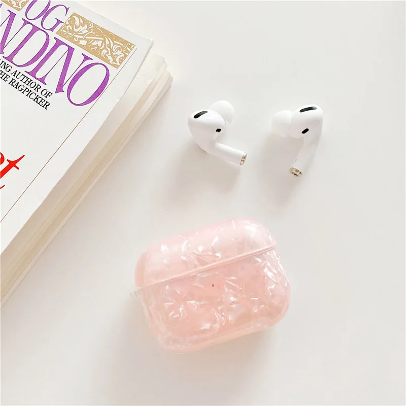 Модный Роскошный Мраморный чехол для Airpods Pro, милый Леопардовый Bluetooth защитный чехол для наушников для Air pods 3 Pro, чехол для зарядки - Цвет: WY101-ForPro09