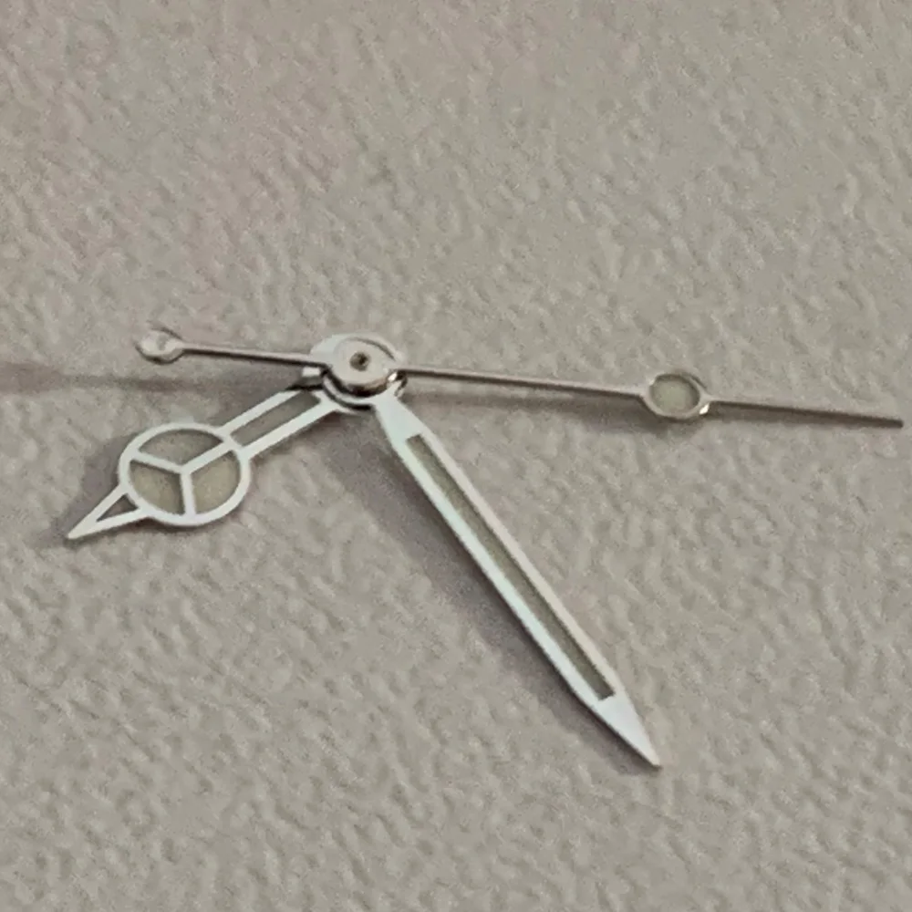 

Детали для часов из нержавеющей стали, Светящиеся Зеленые часы C3/BGW-9 Blue Lume, подходит для автоматического движения NH35/36