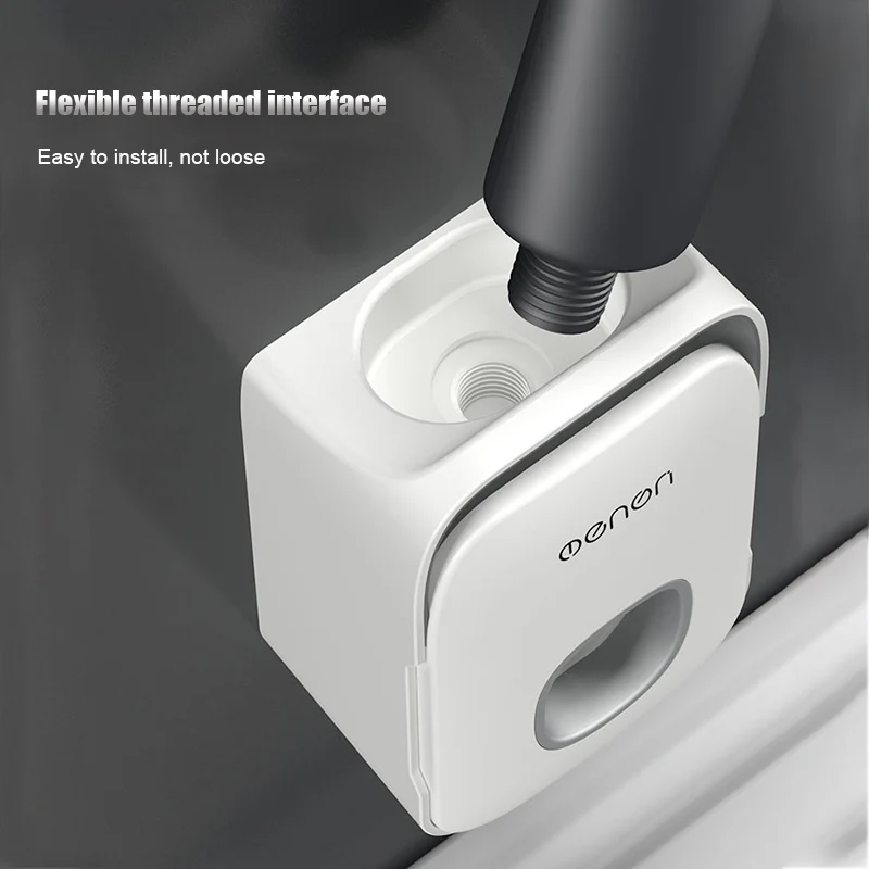 GUNOT New Automatic Toothpaste Dispenser Wall Mount Toothbrush Holder Plastic Portable Toothpaste Squeezer Bathroom Accessories