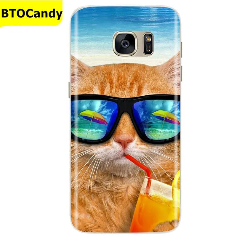 phone pouch for running Silicone Case For Samsung Galaxy S6 Edge Plus Case Cute Pattern Soft TPU Case For Samsung Galaxy S6 S 6 Edge Cover Bumper Coque iphone pouch Cases & Covers