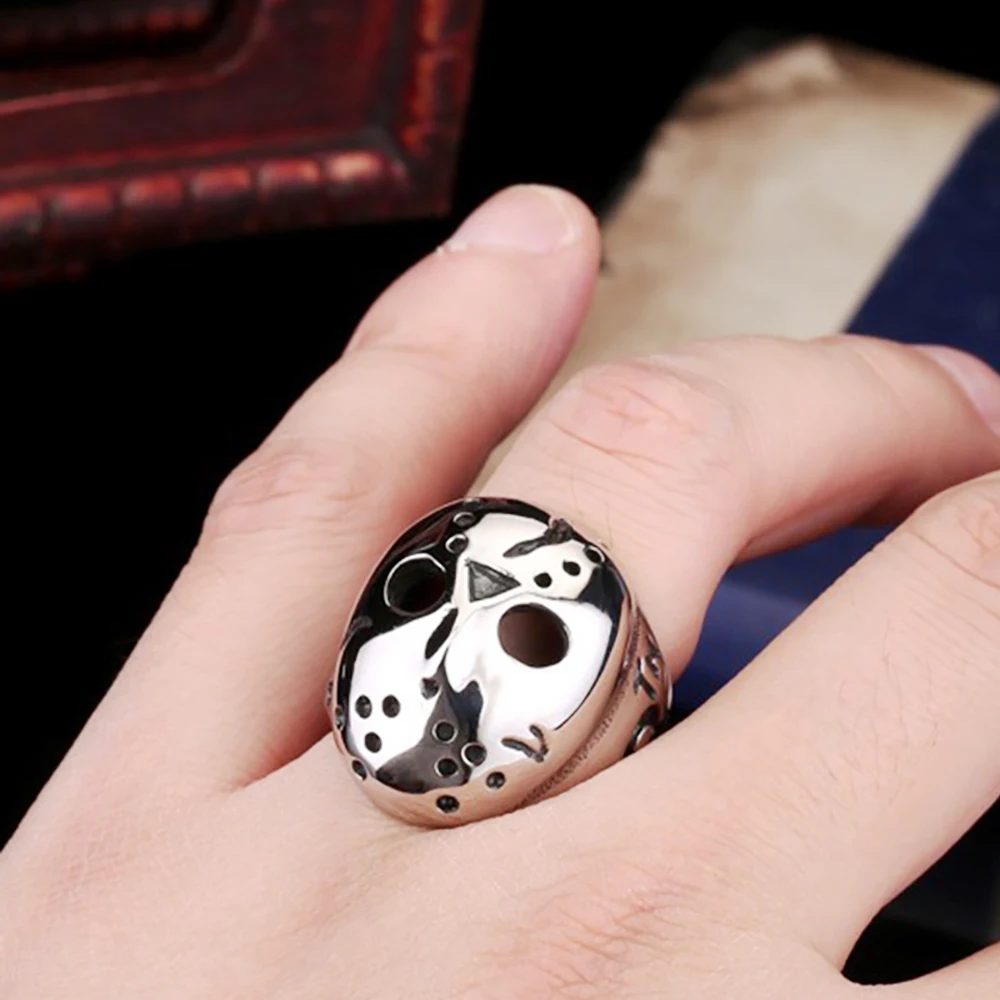 Винтажная маска Jason в стиле панк для хоккея с кольцом черной пятницы аксессуары