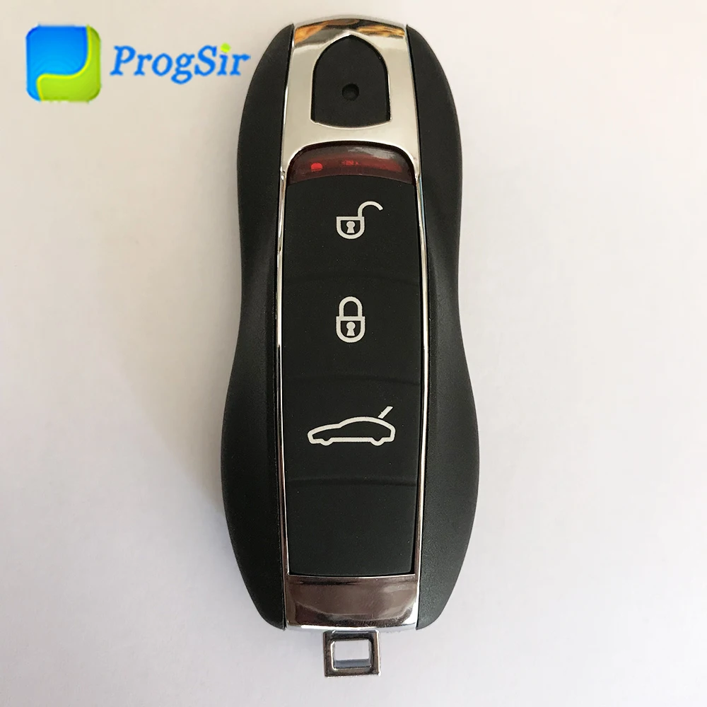 3 кнопки дистанционный ключ для Porsche с чипом Hitag Pro ID49 315 МГц 433 434 МГц|Считыватели