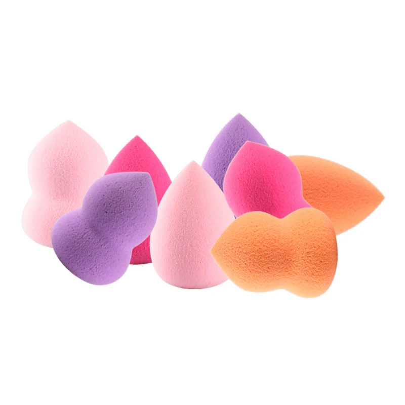 Новинка, 4 шт., профессиональный блендер для макияжа, спонж для основы, многоформенные спонжи, новинка, спонж для пудры, блендер для макияжа