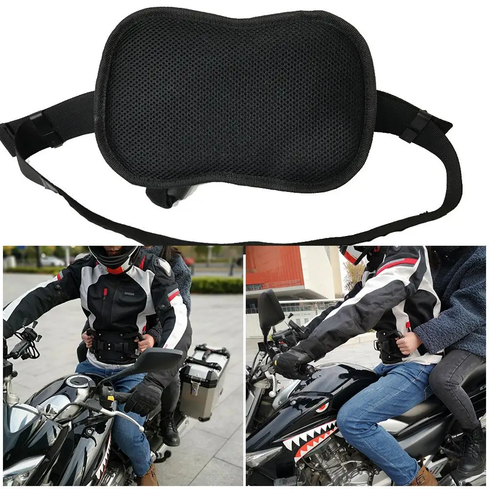 motorcycle passenger grab belt