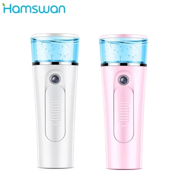 

Hamswan Portable Nano Mist Sprayer Facial Body Nebulizer skin Steamer Moisturizing Skin Care Mini Face Spray Beauty Instruments