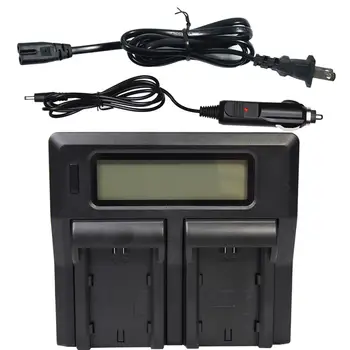

DSTE US Plug LCD Dual Battery Charger with USB Port for Fujifilm NP-W235 Battery