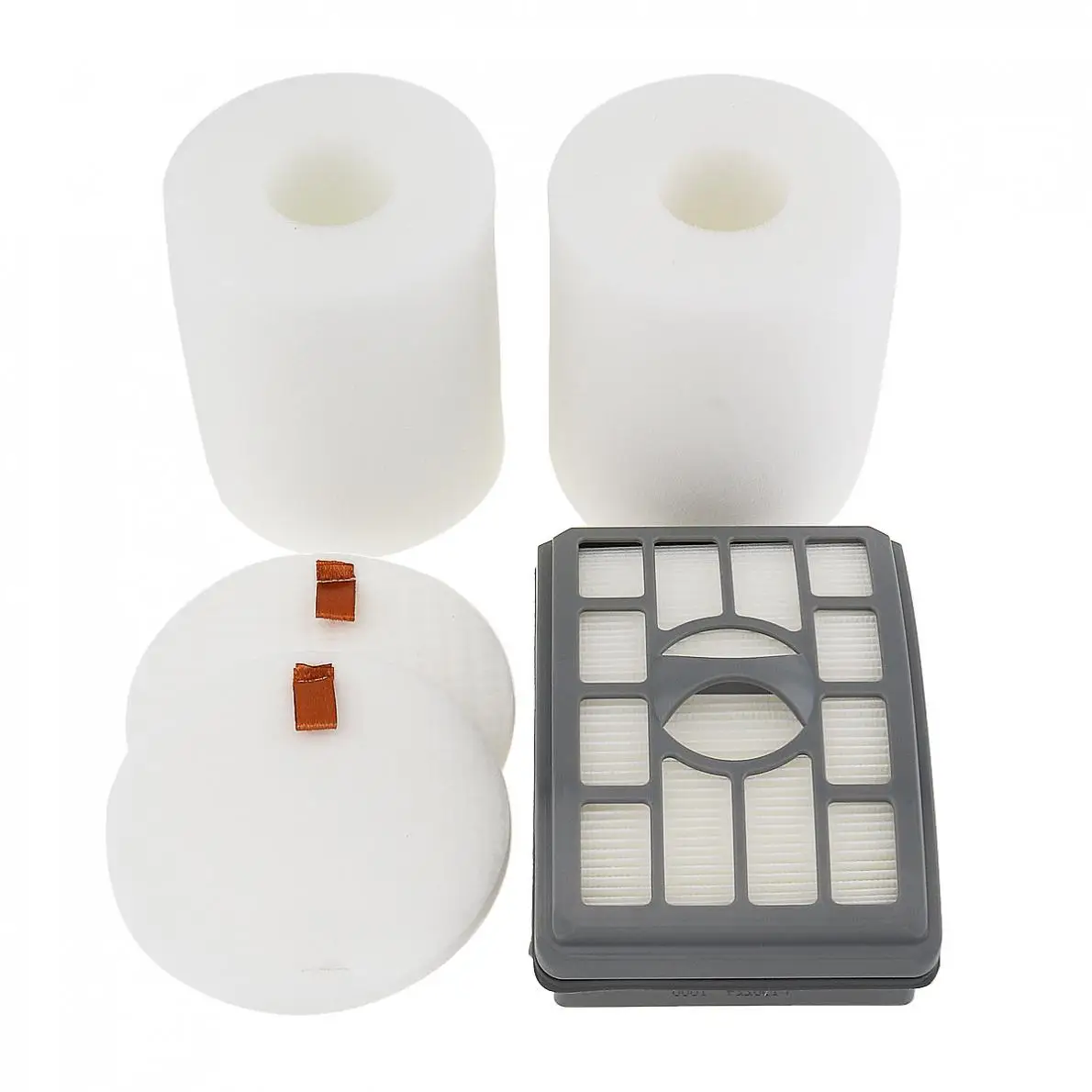Reusable HEPA Filter Vacuum Cleaner Parts Accessory with Filter Cotton and Filter Elements for Shark NV500 / UV560 XFF500