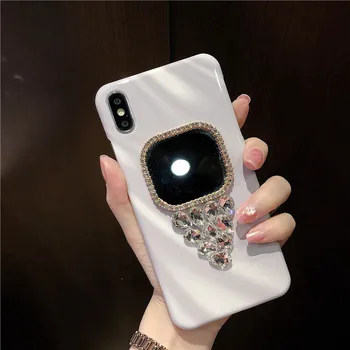 

5180 elegant cases for iphone11 pro back case with mirror