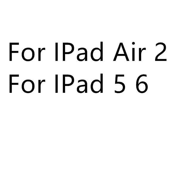 Защитная пленка для экрана, чехол из искусственной кожи для Apple Ipad Mini 1 2 3 4 Air 5 6 I Pad Pro 10,5 9,7 дюймов смарт-чехлы - Цвет: For ipad air 2