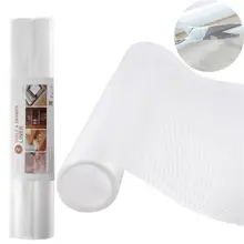 Hemoton 2 рулона 450 г/м² прокладка для ящика EVA нескользящий коврик водонепроницаемый коврик для холодильника 150x45 см Прозрачные прокладки для шкафа A3