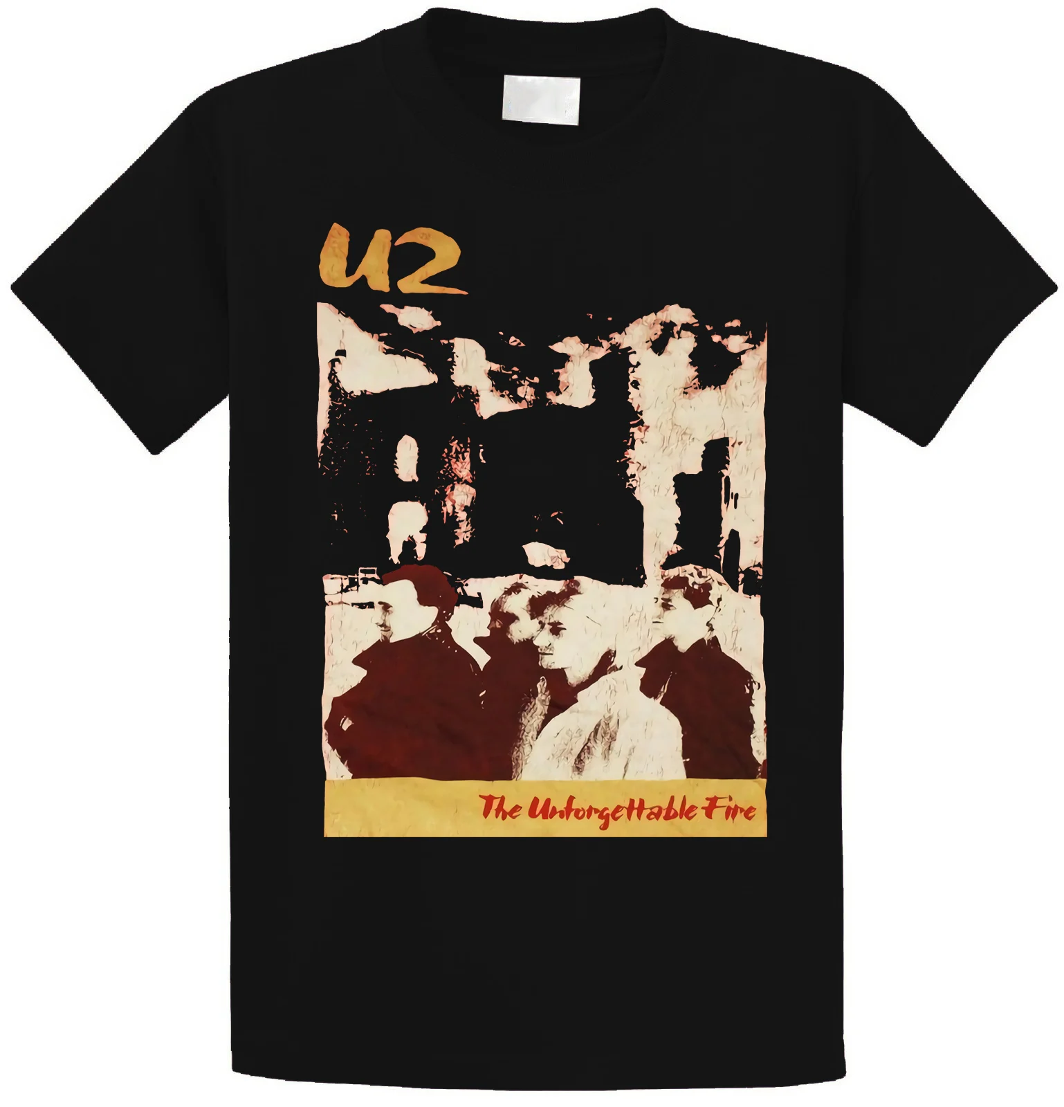 U2 Trunk LTD Unforgettable Fire Red Adult T Shirt New OFFICIAL