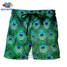 Модные шорты в стиле панк, повседневные, аниме, для мужчин и женщин, dj, с перьями павлина, меховые, для детей, для отдыха, уличная рубашка, спортивные, Harajuku, пляжные тренировочные брюки