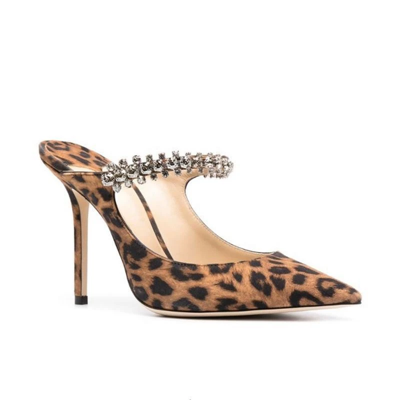 ladies leopard print heels