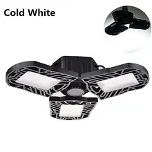 80 Вт деформируемый гаражный светодиодный светильник гаражная лампа E26/E27 потолочный светильник завод промышленное хранилище освещение, 8000лм IP65 водонепроницаемый