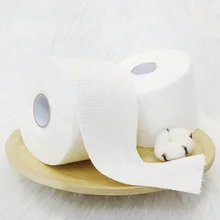 Плотное полотенце из чистого хлопка одноразовое полотенце для чистки мягкое полотенце в рулоне мягкое покрытие OEM