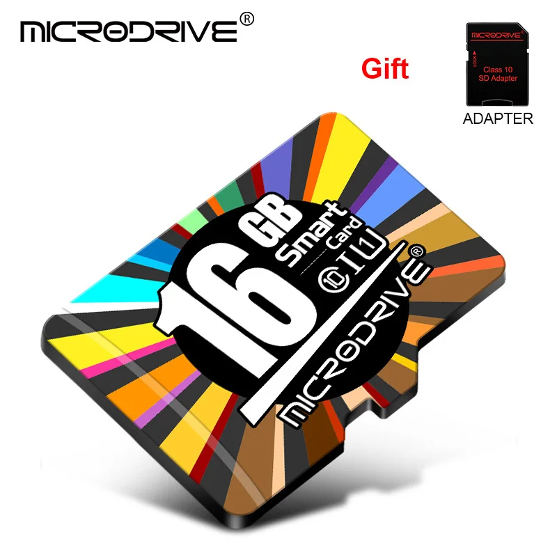 Карта памяти класса 10 TF Micro SD 8 16 32 64 128 ГБ 32 ГБ 16 ГБ 8 ГБ 128 Гб 64 Гб Microsd USB карта Cartao De Memoria Carte - Емкость: 16GB