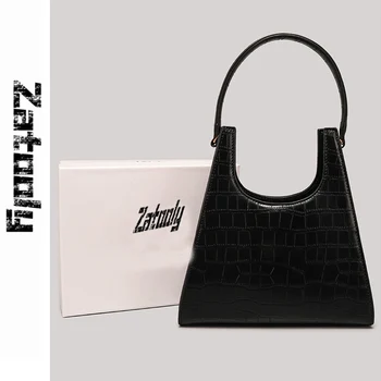 

The New Style Of 2019, Fashionable French High-grade Feeling Bag, Inclined Bag, Pure Color Bag, Simple Atmosphere