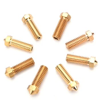 

1PC Volcano 3D Printer All Metal Brass Lengthen Extruder Nozzle For 1.75/3mm