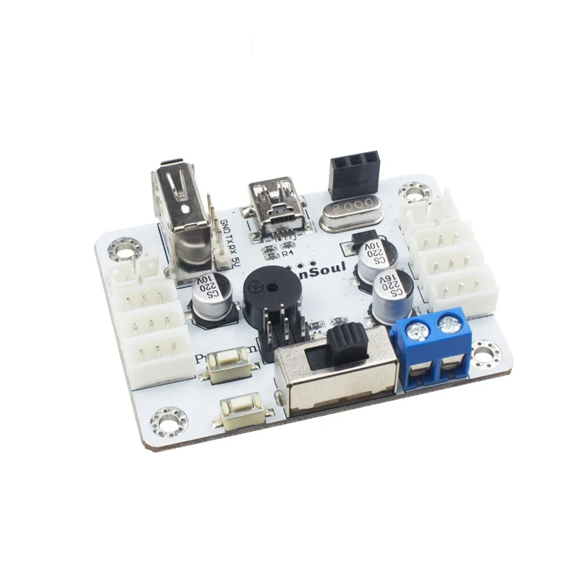 Строчный сервоконтроллер с последовательной шиной интеллектуальный тестер