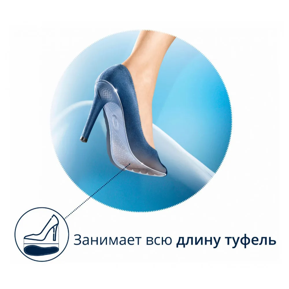 Стельки для обуви на плоской подошве «GelActiv» Scholl, 2 шт