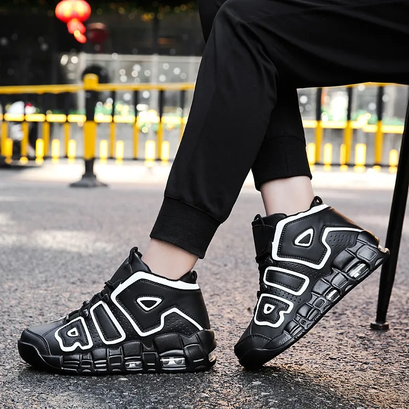 Баскетбольная обувь мужские высокие спортивные Air Cushion Hombre Athletic Мужская обувь удобные мужские кроссовки смешанные цвета Сникеры на воздушной подушке