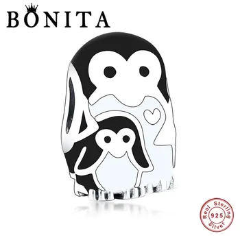 

Original 925 Sterling Silver Penguin Dangle Charm Fit Original Pan Charms Bracelet Necklace Beads Berloque DIY Jewelry