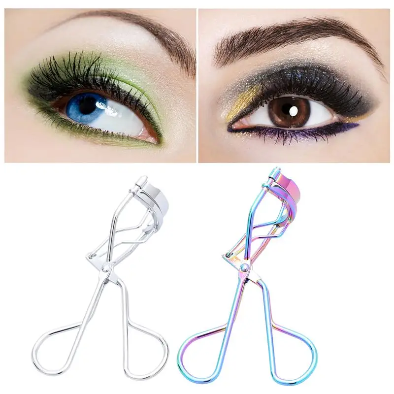 

2pcs Mini Eyelash Curler Roll Curling Eyelash Curler Fits All Eye Shapes Get Eyelashes Shaping Tool Ladies Girls Beauty Supplies