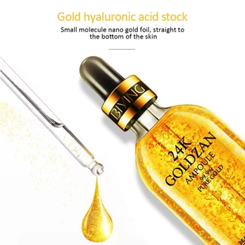 

24k Gold Niacinamide Essence Shrinking Pores Hydrating Original Fluid Anti-Aging Face Skin Care Product Facial Essence Serum