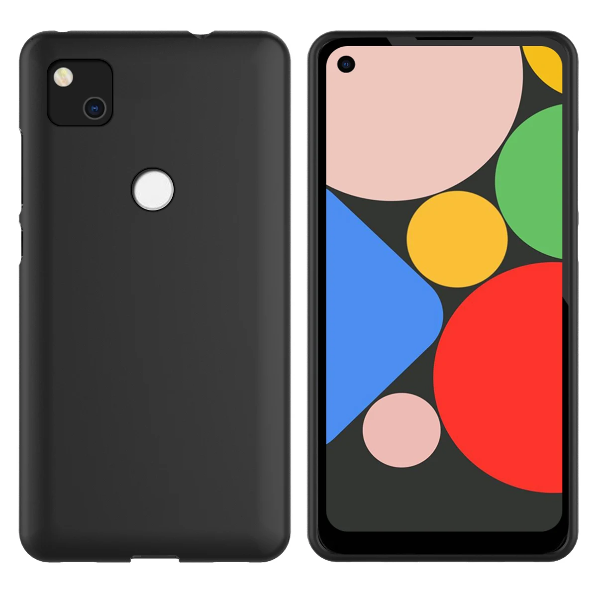 For Google Pixel 2 3 4 4A Case Slim Soft TPU Shockproof Protective Cover for XL 4XL Silicon | Мобильные телефоны и