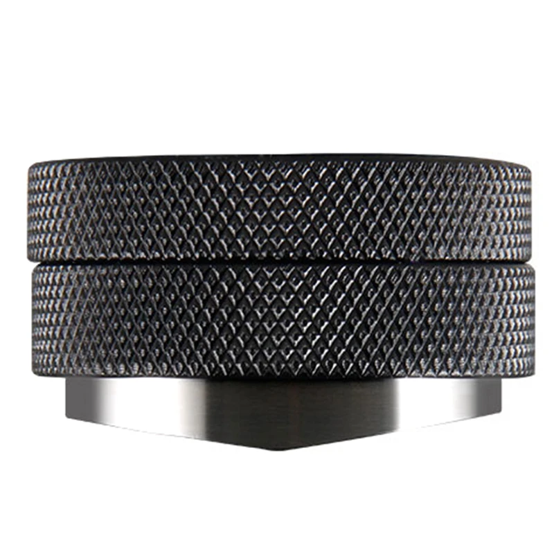 

Practical Boutique Coffee Tamper 58.35Mm Stainless Steel Convex Base Adjustable Grip Handle Bean Barista Espresso Tamper Palm Pr