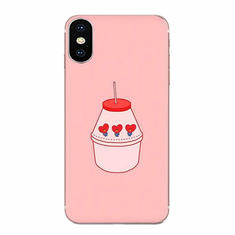 as picture Коробочка с молоком фрукты розовый персик напитки для Huawei Honor 4C 5A 5C 5X6 6A 6X7 7A 7C 7X8 8C 8S 9 10 10i 20 20i Lite рro glshst - Цвет: as picture