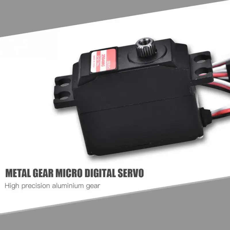 

Hot JX Servo PDI-2504MG 25g 330hz Metal Gear Digital Micro Mini RC Servo 4.8 - 6V for Remote Control RC Models Part Accessory