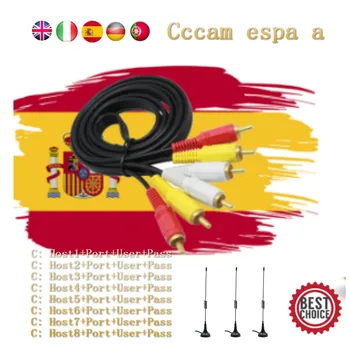 

2020 Spain Cccam espa a server hd stable Europe 8 lines Portugal/Poland/Italia 1 year 2 year tv cinebox satellite receptor