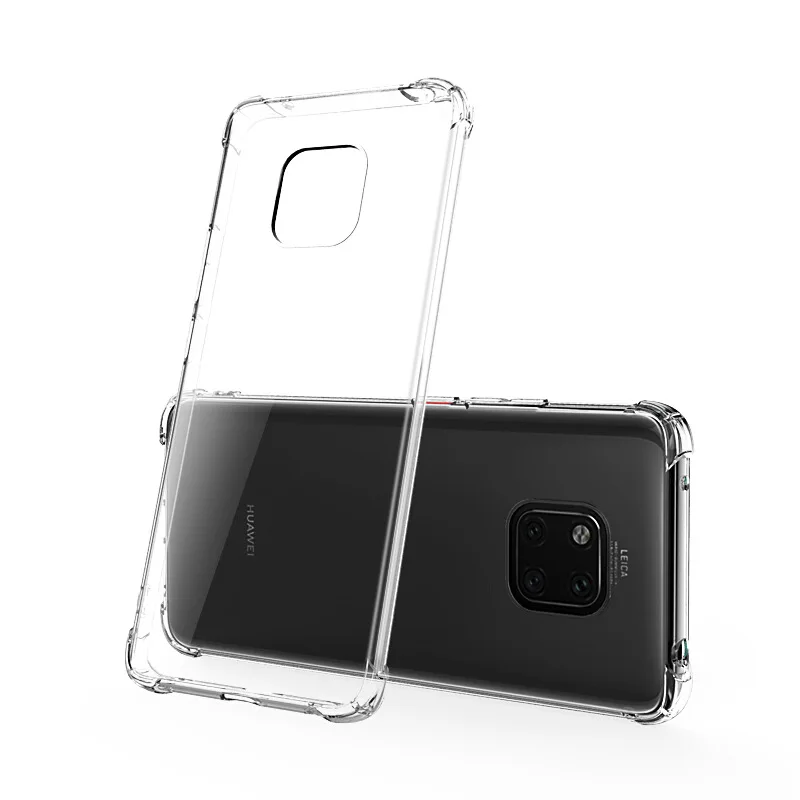 

Soft TPU Case For Huawei P20 Pro/Lite Clear Soft Silicone Case Transparent Cover For Huawei Mate 20 P30 Pro Lite Fitted Case