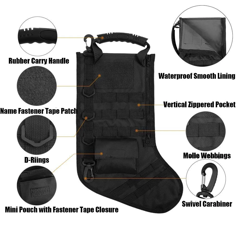 Tactical Molle Christmas Stocking Bag Dump Drop Pouch Utility Storage Military Combat Hunting Magazine Pouches|pouch utility|pouch pouchpouch