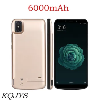 

KQJYS 6000mAh External Battery Charger Case for Xiaomi Mi 6X Portable Power Bank Charging Cover for Xiaomi Mi A2 Battery Case
