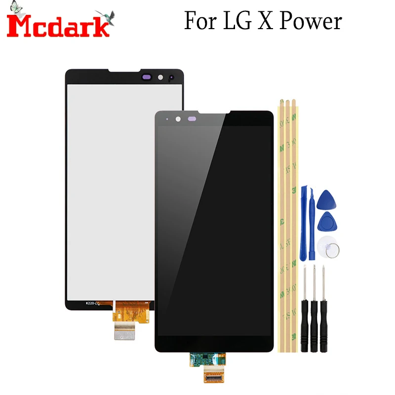 Для LG X Power K220DS K220 F750K 5 3 дюймов Сменные аксессуары ЖК дисплей + сенсорный экран для