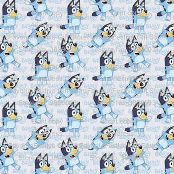 

Baby Toys Kawaii Bluey Bingo Children Gift Cute Soft Cartoon Bluey Family DIY Craft Quilting Handwork Home cloth