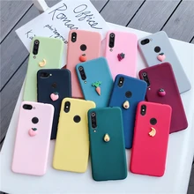 Милый 3D фрукт банан персиковый виноградный чехол для xiaomi mi A3 lite CC