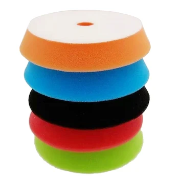 

NEW-5Pcs 6 Inch Car Polished T Shape Cylindrical Sponge Wheel Beveled Sponge Grinding Waxing Polishing Disc