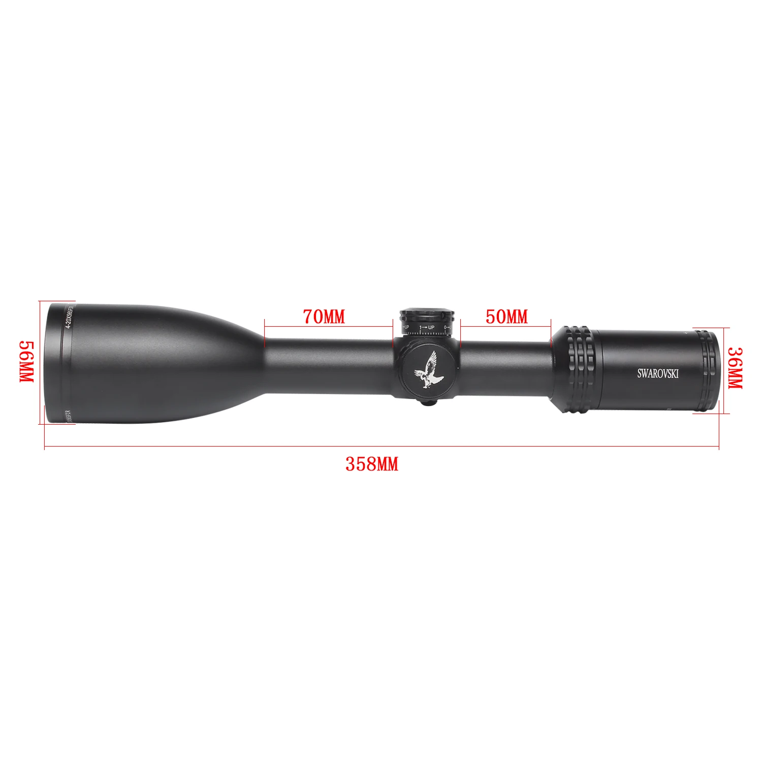 Swarovskl 4-20x56 SFIR оптические прицелы Mil Dot glass Crosshairs охотничьи прицелы оптический прицел тактическая воздушная винтовка Охота