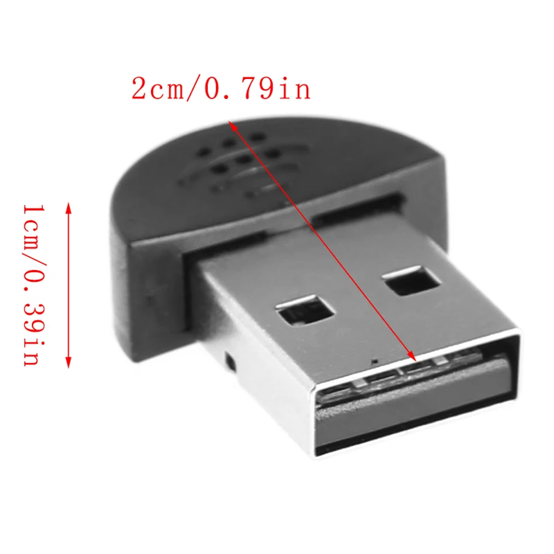 Супер мини USB 2 0 штекер микрофон Запись речи аудио адаптер для ноутбука ПК|Кабели