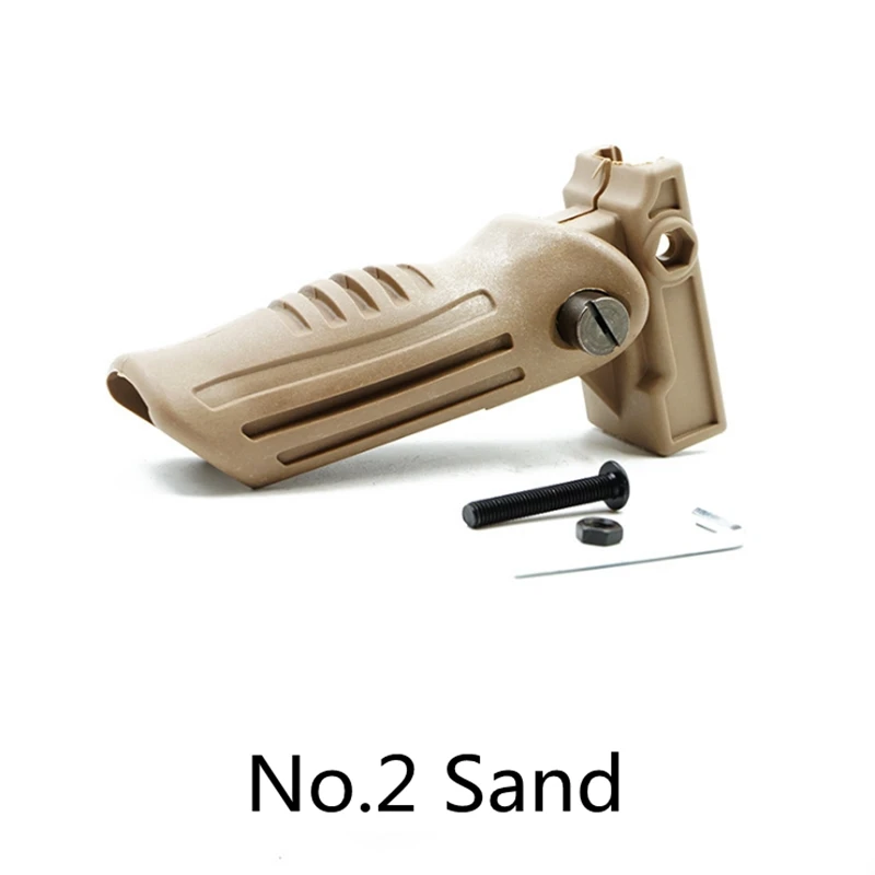 AEG Airsoft Air Guns Toy Tactical DIY Parts Nylon Front Grips RVG PTK TD AFG Paintball Accessories - Цвет: No.2 Sand