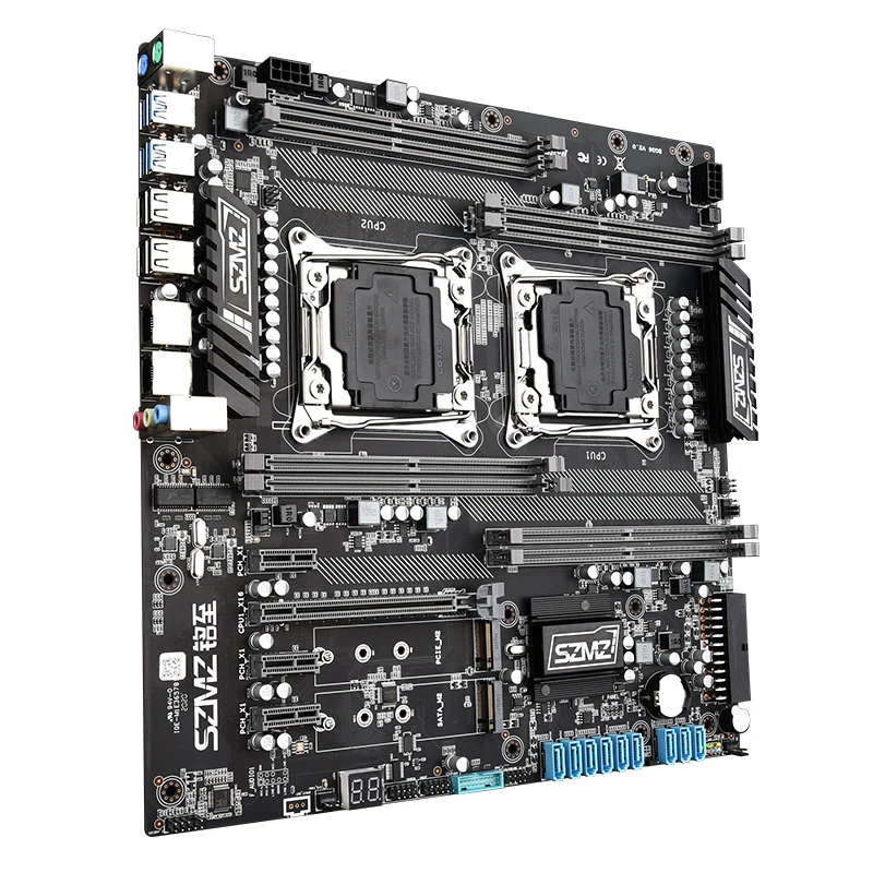 SZMZ X99 DUAL Z8 Motherboard LGA2011 v3 Set KIT Xeon e5 2696 V4