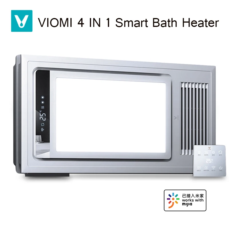 Hot Product  Original VIOMI 4 in 1 Smart Bath Heater APP Remote Control One-Key Control 2400W Ceiling Light Bath