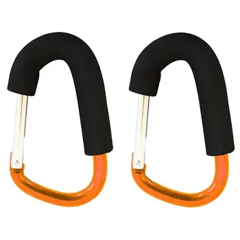 

Buggy Clips Coloured Large Pram Pushchair Shopping Bag Hook Mummy Carry Clip Easy To Clip On & Off Prevent Damage