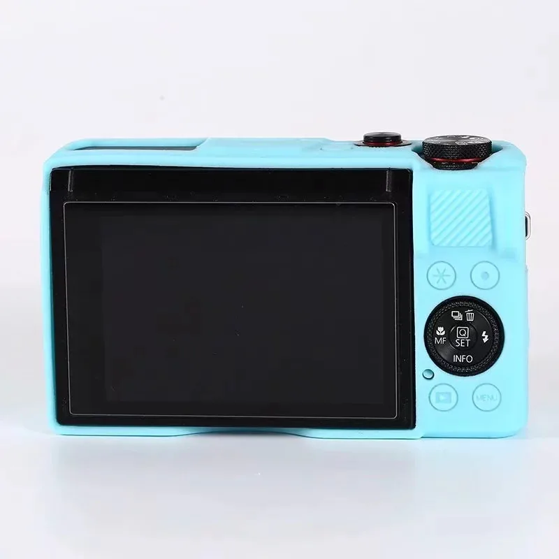 Мягкий силиконовый резиновый защитный корпус для камеры, чехол для Canon G7XII G7X II G7X Mark 2 G7X III G7X3 G7X Mark 3, сумка для камеры - Цвет: blue