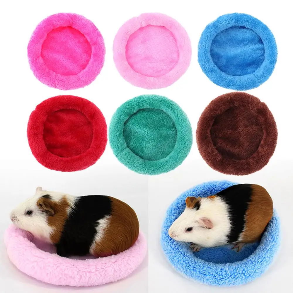 Cat nest Small Animal Bed Mat House Lovely Slipper Nest Soft Warm Washable Breathable Bed for Hamster Rabbit Guinea Pig Small Animal Bed Kennel