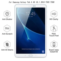 9H Premium Tempered Glass For SM-T580 Screen Protector for Samsung Galaxy Tab A A6 10.1" 2016 T585 Protective Glass Film Cover 1
